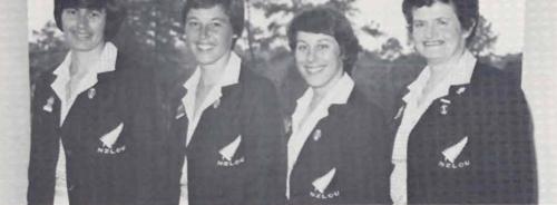 Mrs. W.R. Douglas, Mrs. B. Rhodes, J. Scandrett, Mrs. H.A. Williams